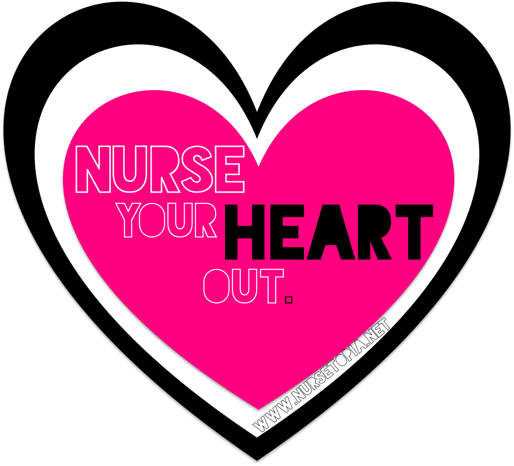 For The Love Of Nursing - Heart (1044x946)