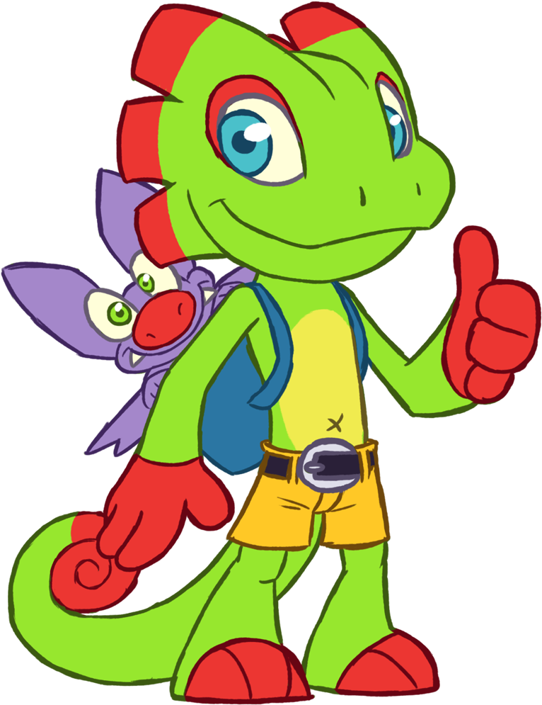 Yooka Laylee Donkey Kong Country Banjo Kazooie Kinect - Yooka Laylee Pants (805x1024)