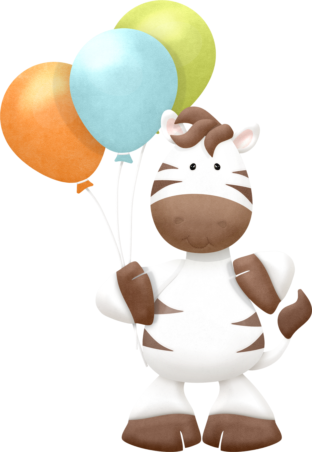 B *✿* Party Animals - Dibujo De Animalitos Con Globos (1273x1844)