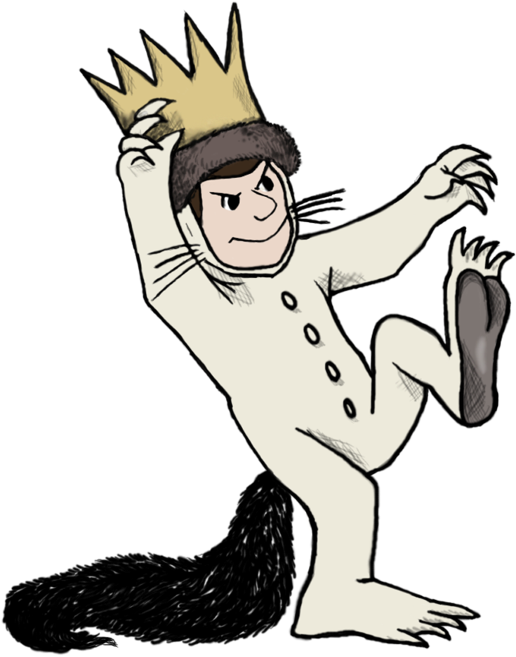 Excellent Where The Wild Things Are Clip Art 5297 Library - Wild Things Are Max (782x1021)