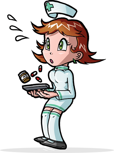 Doctor Panic Nurse - Nurse (366x492)