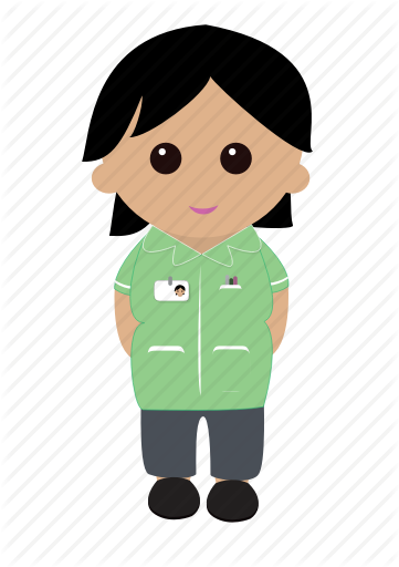Male Nurse Cartoons - Cartoon Male Nurse (361x512)