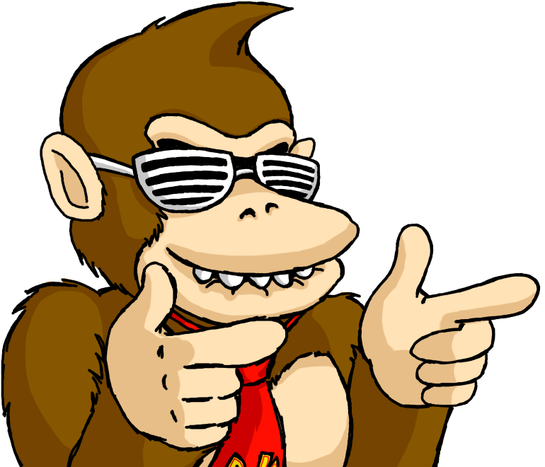 Donkey Kong On All Hail Donkey Kong Deviantart Donkey - Donkey Kong Swag (900x800)