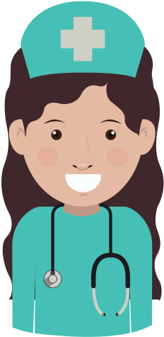 Smiling Medical Nurse - Cartoon Transparent Background Nurse - (550x550) Png Clipart Download Smiling Medical Nurse - Cartoon Transparent Background Nurse - (550x550) Png Clipart Download