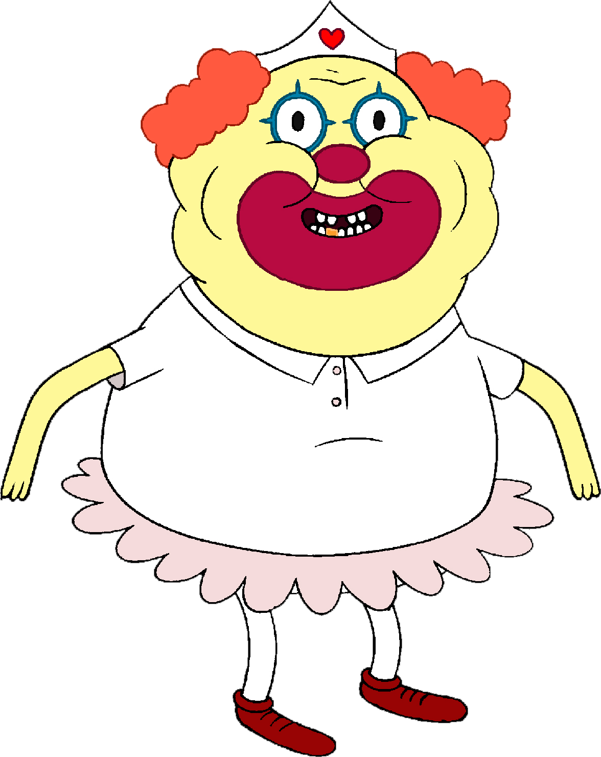 Head Clown Nurse - Adventure Time Clown Nurse (1176x1481)