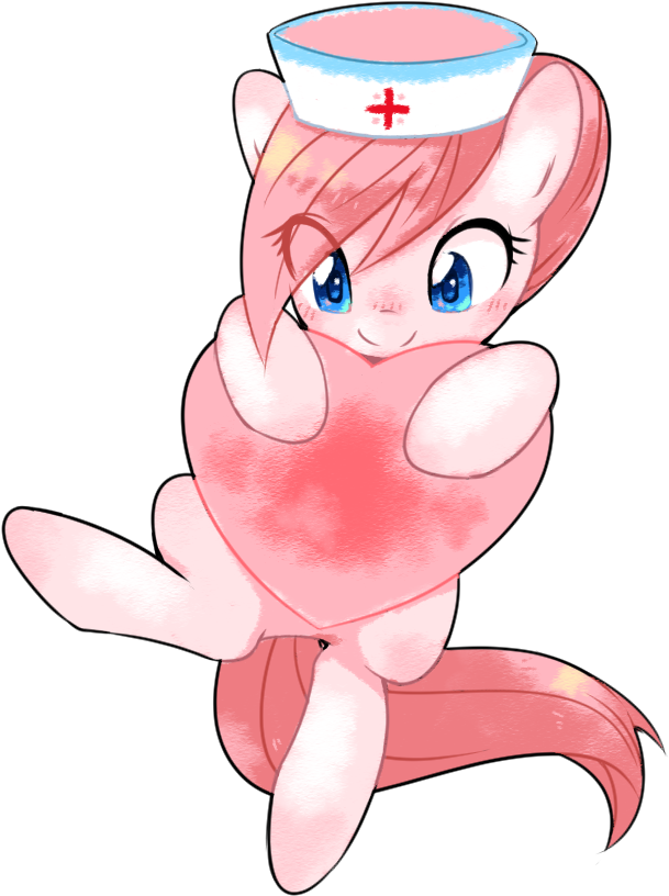 30clock, Cute, Heart, Nurse Redheart, Safe, Simple - My Little Pony: Friendship Is Magic (671x867)