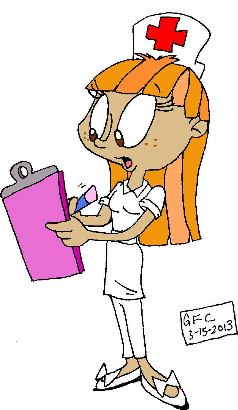 Hot Cartoon Nurse Transparent (890x1406)