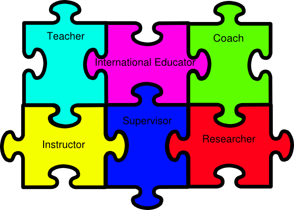 Roles Clip Art - Puzzle Clipart (600x430)
