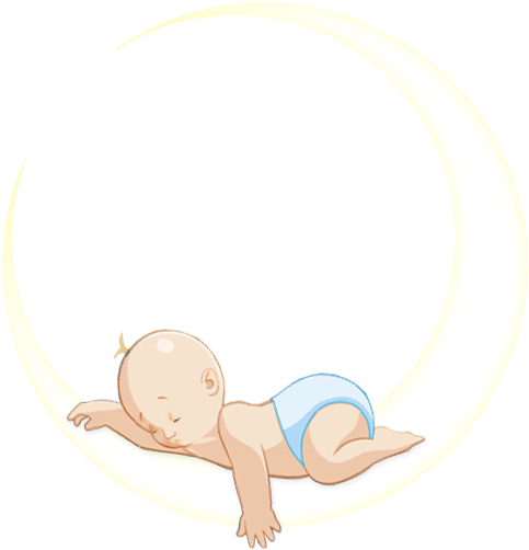 Baby Sleeping On Moon (482x1002)