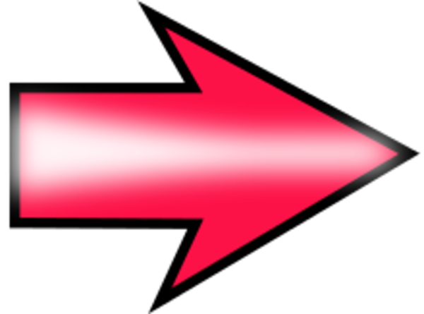 Arrow Pointing Right - Red Arrow Clip Art (600x445)