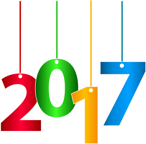 Happy New Year Families, - Goodbye 2017 Happy New Year 2018 (500x493)
