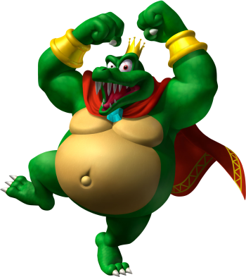 Preview Art - Donkey Kong King K Rool (350x393)