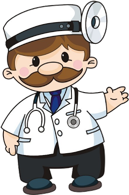 Medical Clipart Funny - Doctor In Cartoons (400x400)