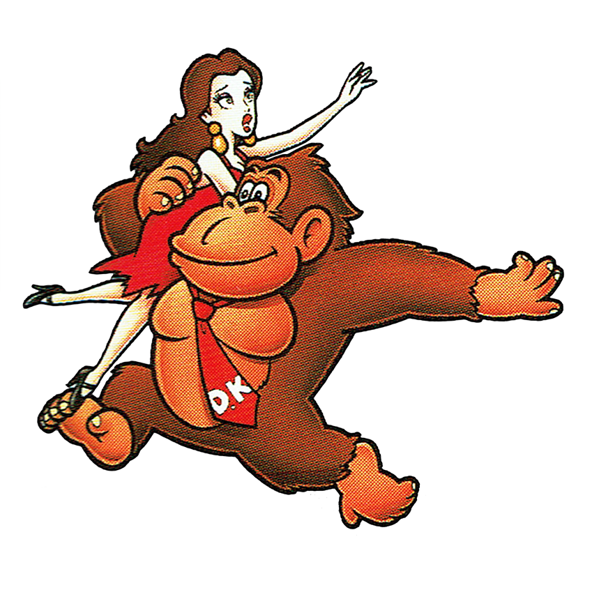 “the First Appearance Of The New “pauline” From Donkey - Donkey Kong Pauline Gameboy (859x859)