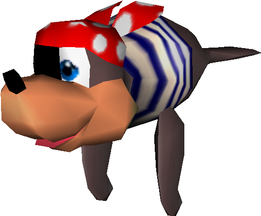 Download Zip Archive - Donky Kong 64 Model (750x650)
