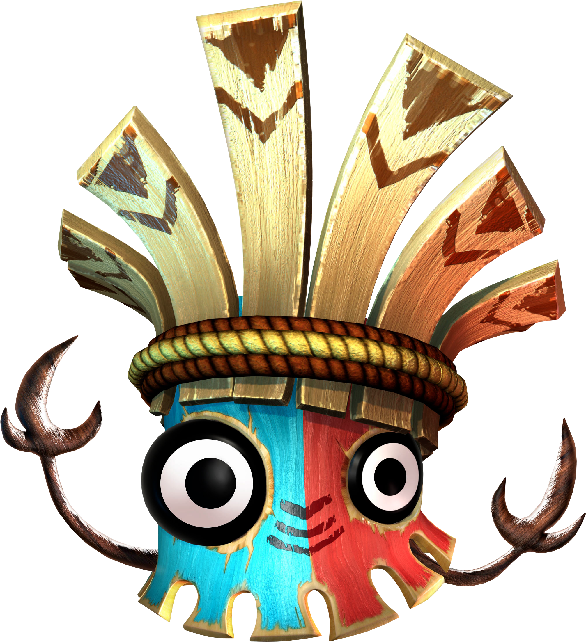 Kalimba Tiki - Donkey Kong Country Returns Characters (2052x2248)