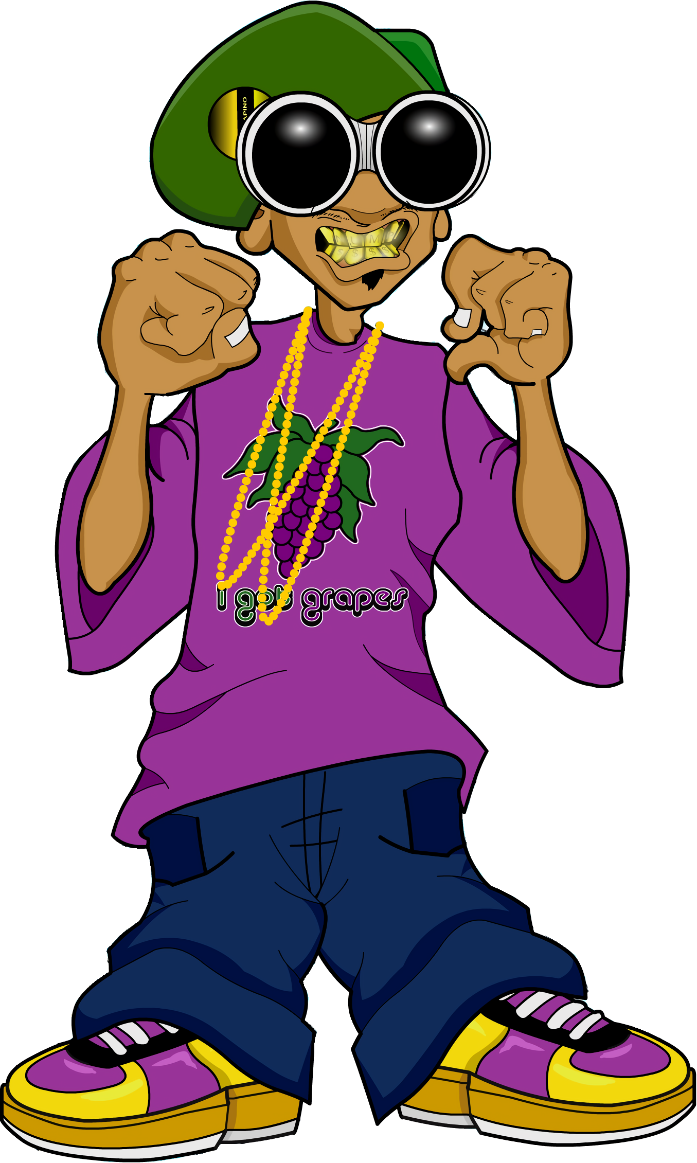 "i Got Grapes, Whatchu Watching Son - Nump Nutshack (1355x2261)