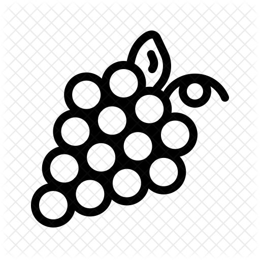 Grapes Icon - Mercari (512x512)