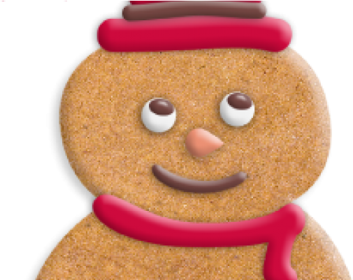 Free Pret Gingerbread Man - Cartoon (600x400)