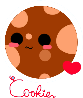 Lovely Kawaii Cookie By Neko Kumicho Chan - Circle (464x486)