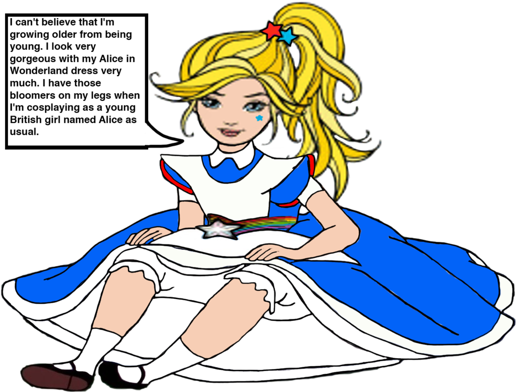 Rainbow Brite As Little Alice By Darthranner83 - Cartoon (1024x777)