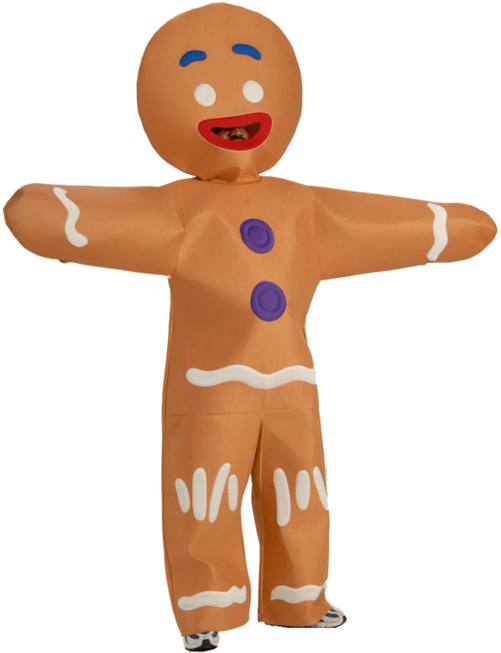 Search - Shrek Gingerbread Man Costume (500x793)