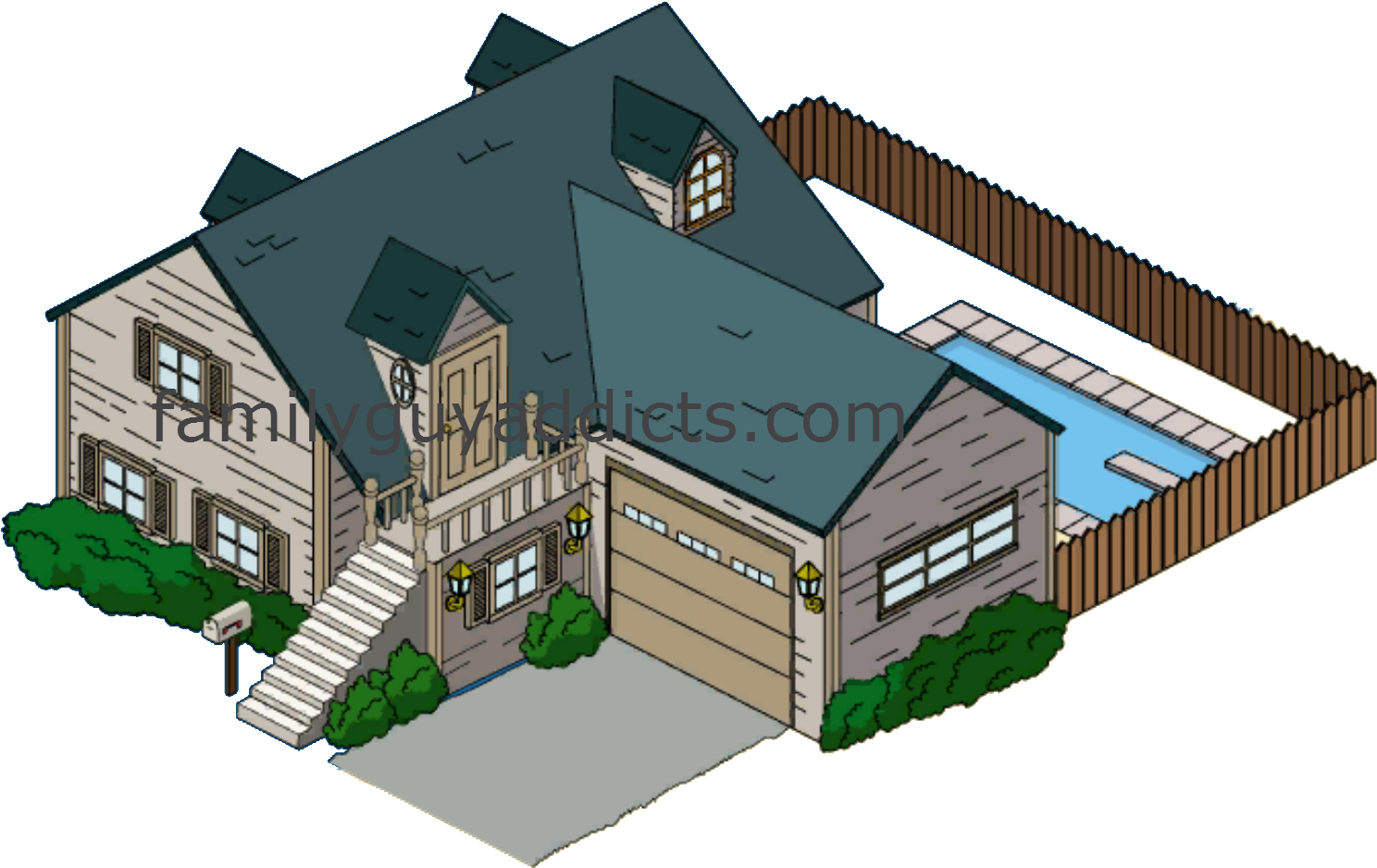 Evil Swanson House - The Swanson (1519x963)