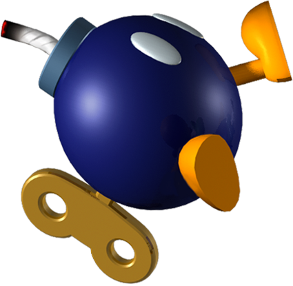 3 Hp - Blue Bob Omb (425x415)