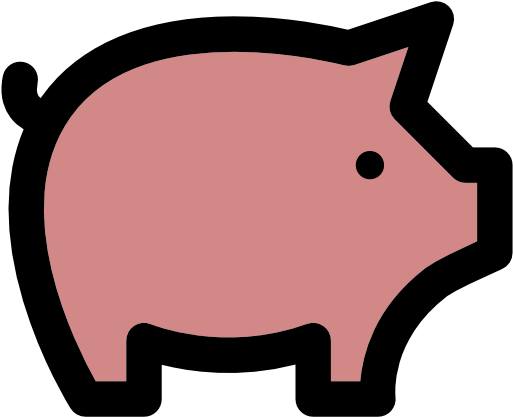 Piggy Bank Free Icon - Bank (512x512)