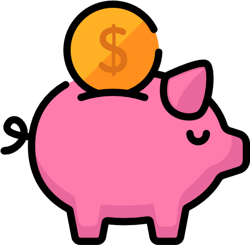 Piggy Bank Free Icon - Saving (512x512)