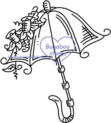 Http - //www - Bugaboostamps - - Embroidered Umbrellas (408x456)