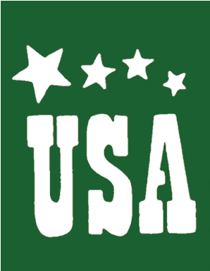 Patriotic Usa Stencil - Patriotic Usa Stencil (312x800)