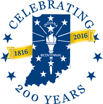 Indiana Has Been Endorsed As A Legacy Project By The - Indiana Celebrating 200 Years (348x348)