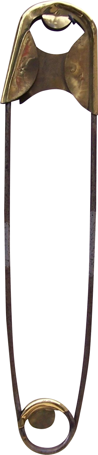 Safety Pin Png - Clip Art (2576x1716)