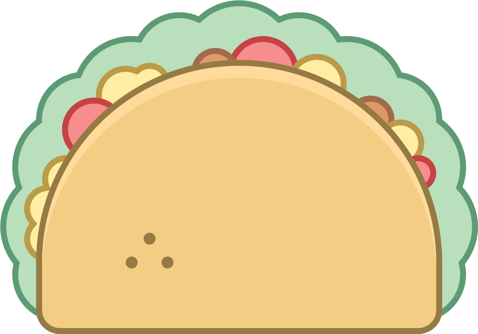 It's A Picture Of A Taco - Tostones (1600x1600)