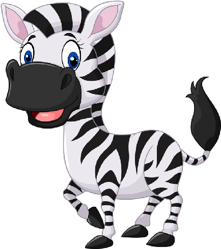 Zebra Cartoon Images - Zebra Cartoon Png (500x500)