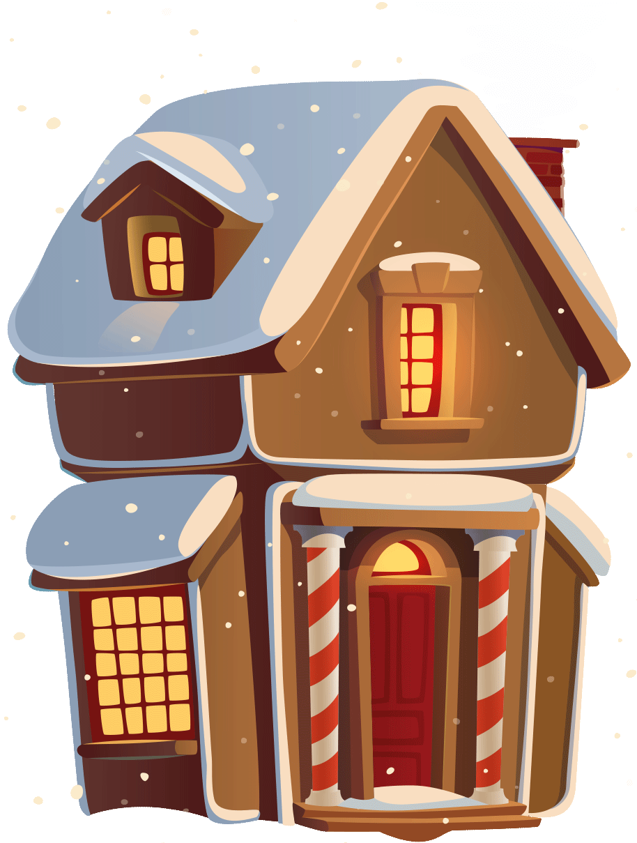 North Pole Home Clip Art (914x1209)