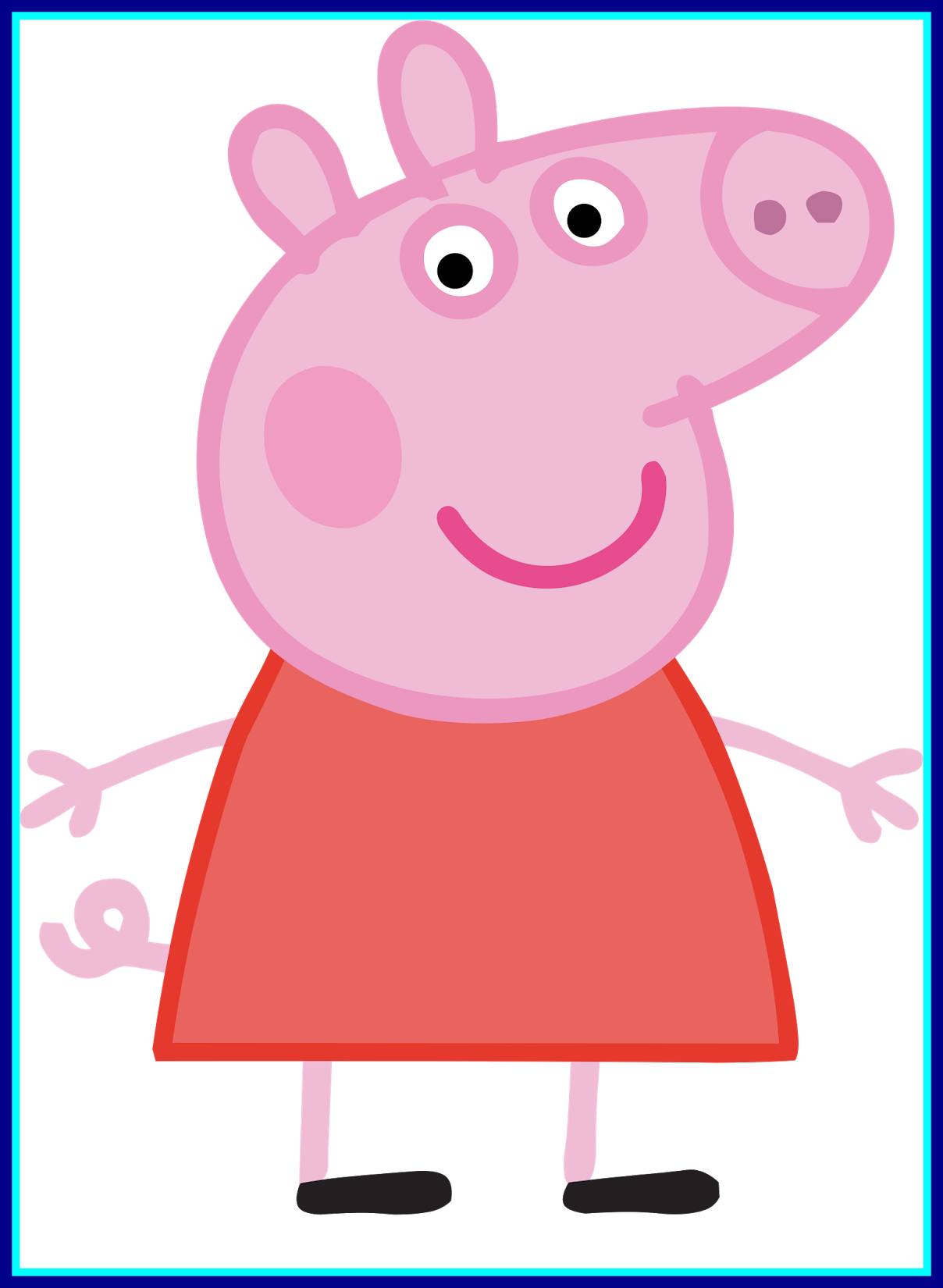 Cake Png Cake Png Cartoon The Best Cartoon Characters - Peppa Pig And  George - (1208x1650) Png Clipart Download