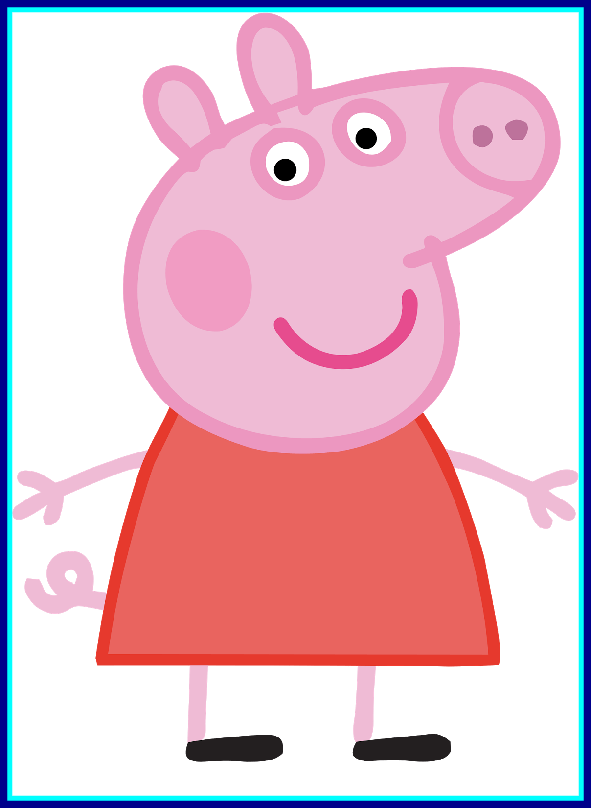 Cake Png Cake Png Cartoon The Best Cartoon Characters - Peppa Pig And George (1208x1650)