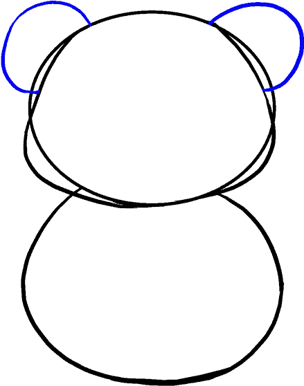 How To Draw Cartoon Panda - Drawing (678x600)