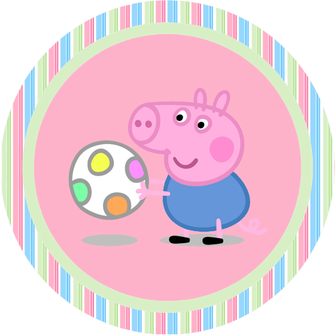 Passatempo Da Ana - Peppa Pig Family (481x481)