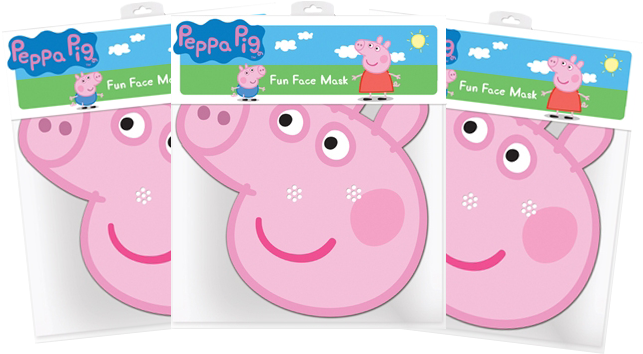 Peppa Pig Cardboard Masks 3-pack - Peppa Pig - Peppa Pig Cardboard Masks 3-pack (642x396)