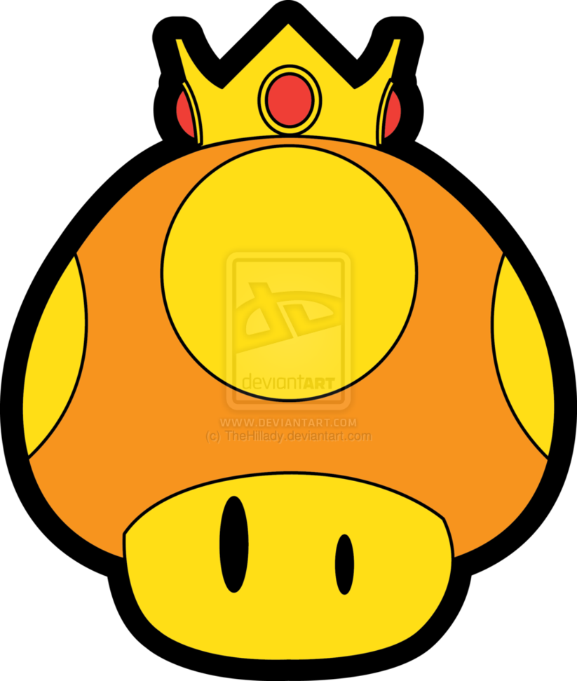 Mario Mushroom Mario Mushroom Silhouette - Mushroom (823x971)