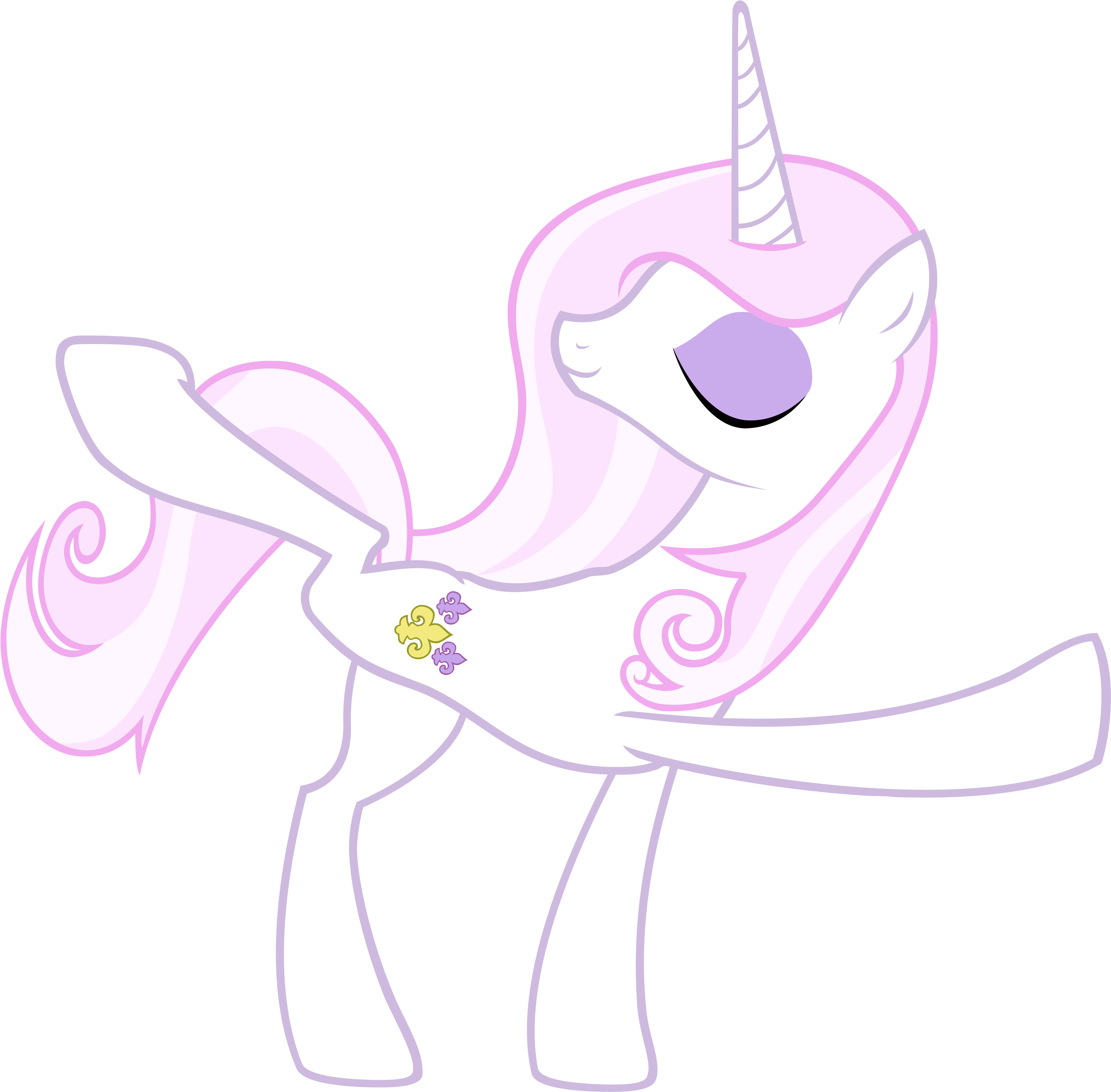 Fleur De Lis By Misterlolrus Fleur De Lis By Misterlolrus - Mlp Fleur De Lis Vector (4000x4000)