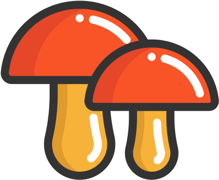 Mushroom, Mushroom, Fruits Icon - Mushroom (512x512)