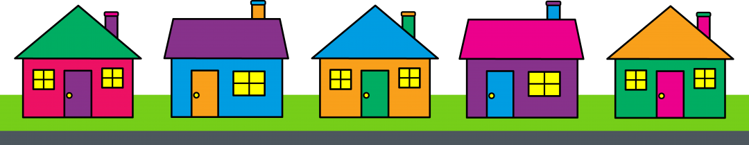 3d House Model Free Download For Maya Dreams Built - Neighborhood Clipart (1080x209)