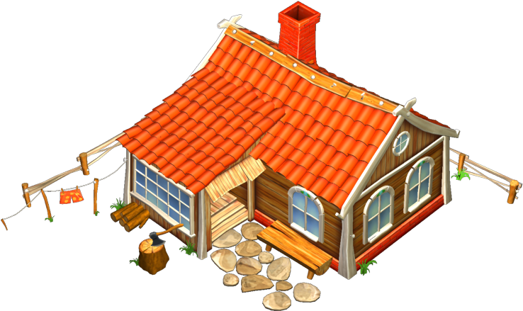 Cartoon House By V1ngnir - Cottage (800x600)