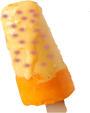 Mango Kulfi Ice Cream - Ice Pop (500x498)