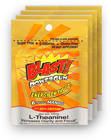 Sale Buy 2 Get 2 Free Mango Fruit Flavor 4-pack - Blast Power Gum Blast Power Gum Mango Flavor With 80mg (500x500)