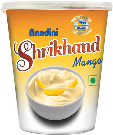 Nandini Shrikhand Mango Flavored - Shrikhand (600x500)
